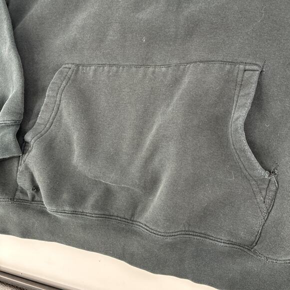 Vintage Spitfire Hoodie Men Medium Black Faded Distressed Embroidered Skate Y2K - Picture 8 of 13